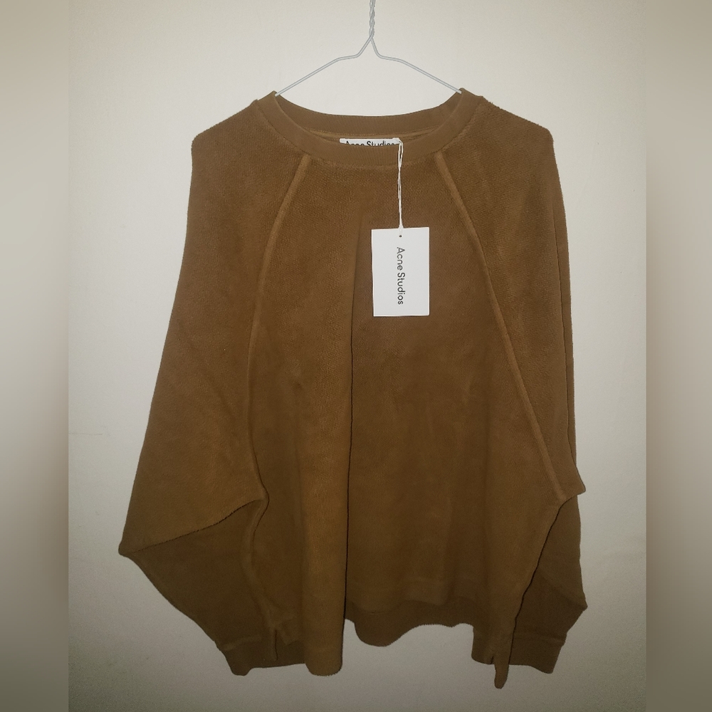Almond Brown Acne Studios Crewneck Sweater